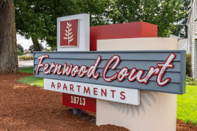 Fernwood Court | Monument Sign