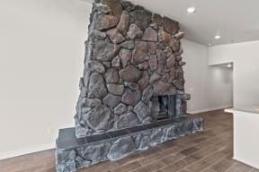 Fireplace at Lakeside Apartments in Kennewick, WA