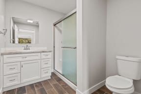 Interior Bathroom at Lakeside Apartments