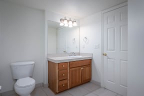 Village at Main Street | 2x2 Bedroom Two Bathroom with Wood Cabinetry