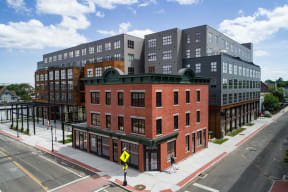 the building in which the apartment is located at Sono Central Residential, Norwalk, Connecticut