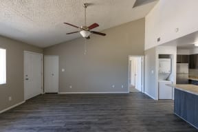 Peoria Apartments- The Flats at Peoria- living room