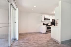 Tacoma Apartments - Miramonte Apartments - kitchen and hallway