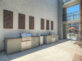 Pheonix Apartments- Icon on Central- BBQ Area