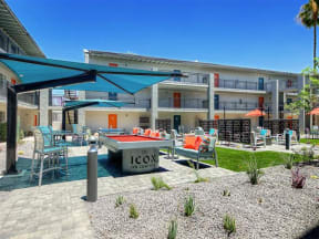 Pheonix Apartments- Icon on Central- outdoor rec area