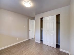 Kent Apartments- Timber Heights- bedroom and closet