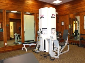 Fitness Center/Weight Room  at Deauville Park Apartments, Monroeville, PA, 15146