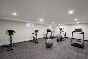 Fitness Facility at 2075 Portage Spacious Apartment Suites, Winnipeg, MB