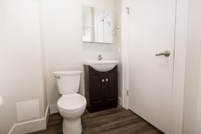 A bathroom at 117 Bryce Street
