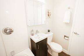 Renovated Bathroom at 2075 Portage Avenue, Winnipeg, MB.
