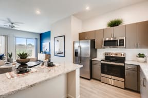 Fully Equipped Kitchen With Modern Appliances  at Avilla Meadows, Surprise, AZ, 85379
