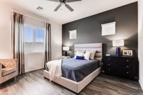Master Bedroom at Avilla Lehi Crossing, Mesa, Arizona