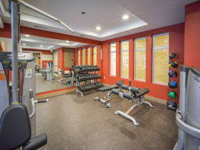 the apartments at masse corner 205 fitness room