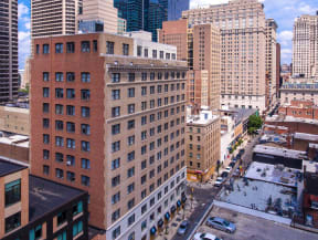Rittenhouse Row Aerial Image