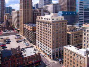 Rittenhouse Row Apartments Aerial View
