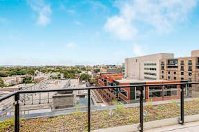 Outdoor Resident Lounge with beautiful views