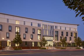 the building in which the hotel is located
