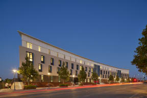 the building in which the hotel is located