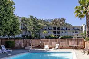 Outdoor Swimming Pool at Terra Linda Manor, San Rafael, CA, California