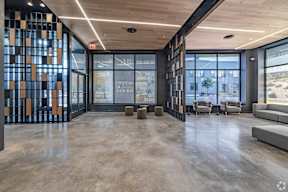 A Spacious Lobby at Hue Soul Apartments, East Orange, NJ