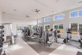 Professional Fitness Center at Glen Oaks Luxury Apartments in Wall Township, NJ