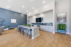 Entertainment Kitchen at Vista at Old Bridge Affordable Apartments in Old Bridge, NJ