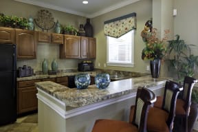 Demo Kitchen at Parkway Place Affordable Aparments in Melbourne FL