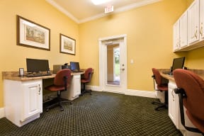 Business Center at Timber Trace Affordable Apartments in Titusville, FL