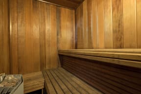 Sauna at Rivercrest Apartments in Melbourne FL