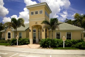 Leasing Office Building at Timber Trace Affordable Apartments in Titusville, FL