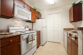 Fully Equipped Kitchens at Timber Trace Affordable Apartments in Titusville, FL