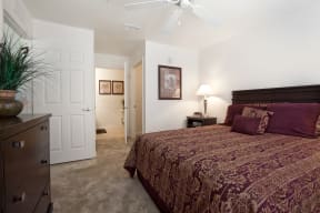 Spacious Bedrooms at Timber Trace Affordable Apartments in Titusville, FL