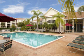 Swimming Pool at College Park Apartments in Naples FL