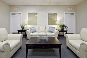 Community Room at Sycamore Senior Affordable Apartments in Oxnard CA