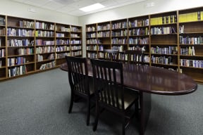 Library at Sycamore Senior Affordable Apartments in Oxnard CA