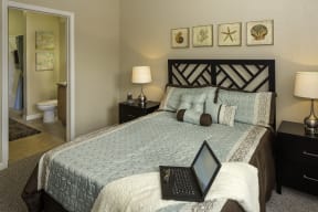 Bedroom at Colonial Lakes Apartments in Lake Worth, FL