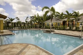 Swimming Pool at Colonial Lakes Apartments in Lake Worth, FL