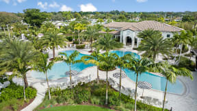 Drone Exterior View at Boca Vue Apartments in Boca Raton FL