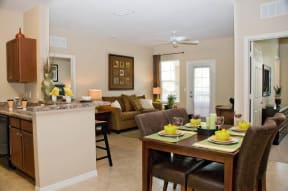 Open-Layout Homes at Booker Creek Apartments in St. Petersburg FL