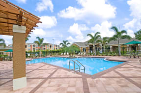 Pool at Booker Creek Apartments in St. Petersburg FL