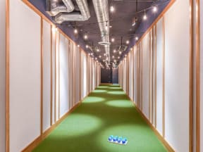 Indoor Bocce Ball at F11 Luxury Apartments in San Diego, CA