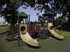 Playground at Rippowam Park Affordable Apartments in Stamford CT