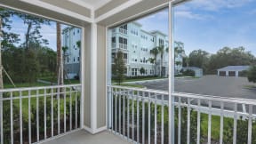 Screened Balconies at Epic at Gateway Luxury Apartments in St. Petersburg, FL