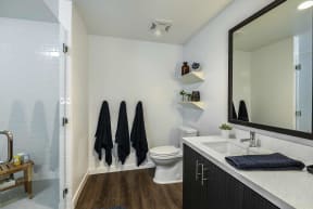 Elegant Bathrooms at F11 Luxury Apartments in San Diego, CA