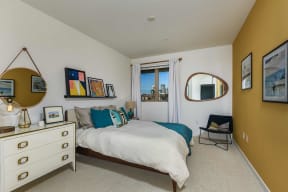 Spacious Bedrooms at F11 Luxury Apartments in San Diego, CA