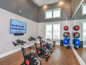 Yoga and Spin Studio at Lenox Luxury Apartments in Riverview FL