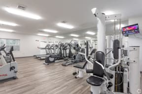 Professional Fitness Center at Rippowam Park Affordable Apartments in Stamford CT