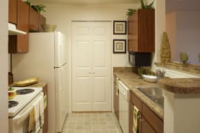 Kitchen at Belleair Place Apartments in Clearwater FL