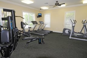 Fitness Center at Morgan Creek Affordable Apartments in Tampa FL