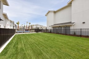 Pet Park at The Retreat Affordable Apartments in Merced CA